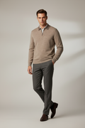 Paul Costelloe Long Sleeve Collared Polo Style Merino Wool Jumper Size L