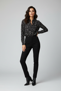 Jack Wills Long Sleeve Stars Patterned Shirt Boyfriend Fit Size 10