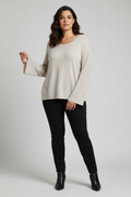 Tu Long Gemstones Sleeve Knitted Jumper Pullover New Size 20