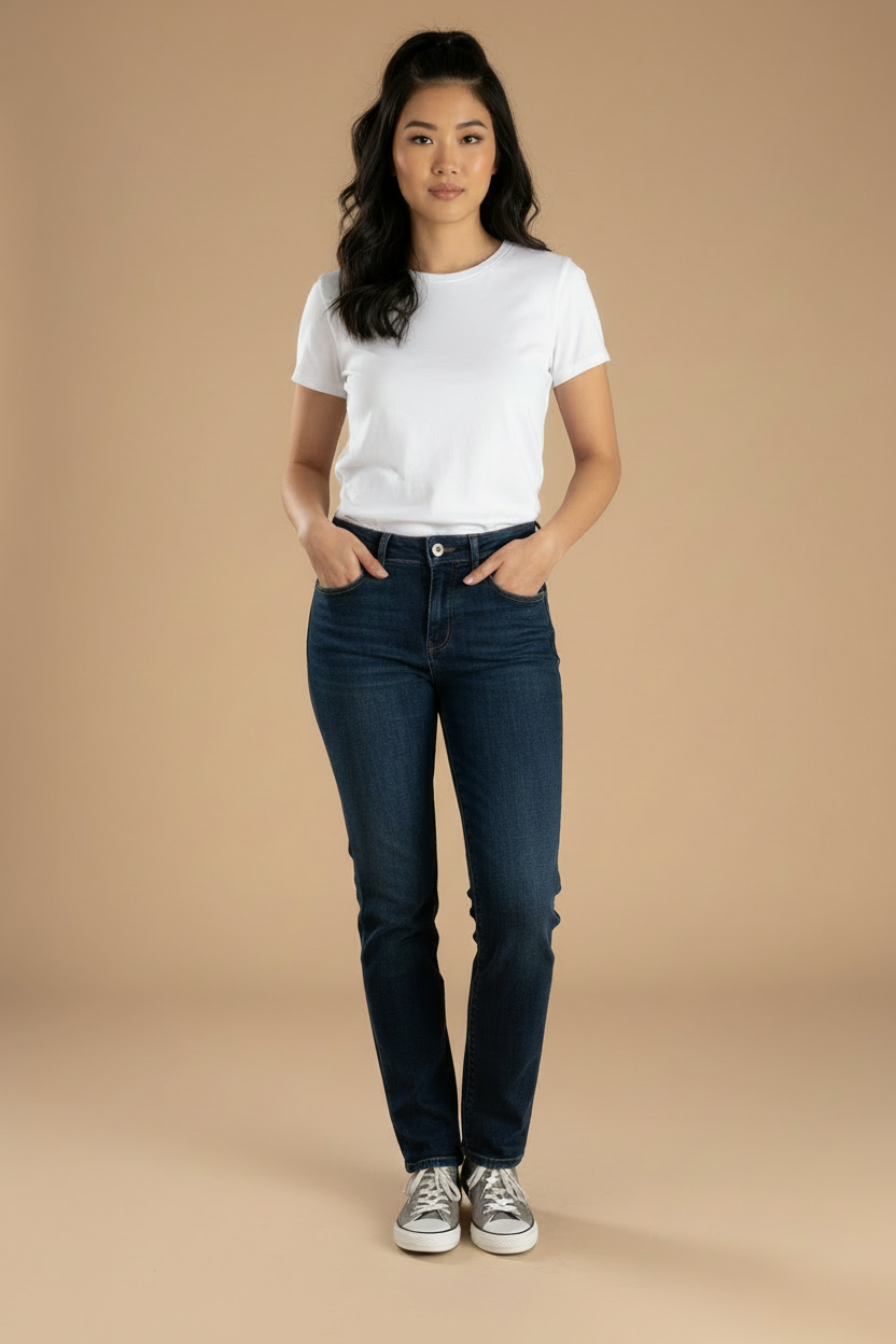Levi's Classic Rise Slim Fit Jeans Size 29 Demi Curve — W29