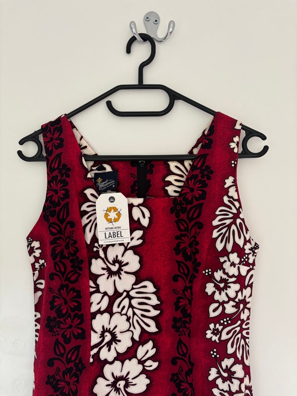 Royal Creations Hawaii Vintage Sleeveless Midi Dress Size XS — XS