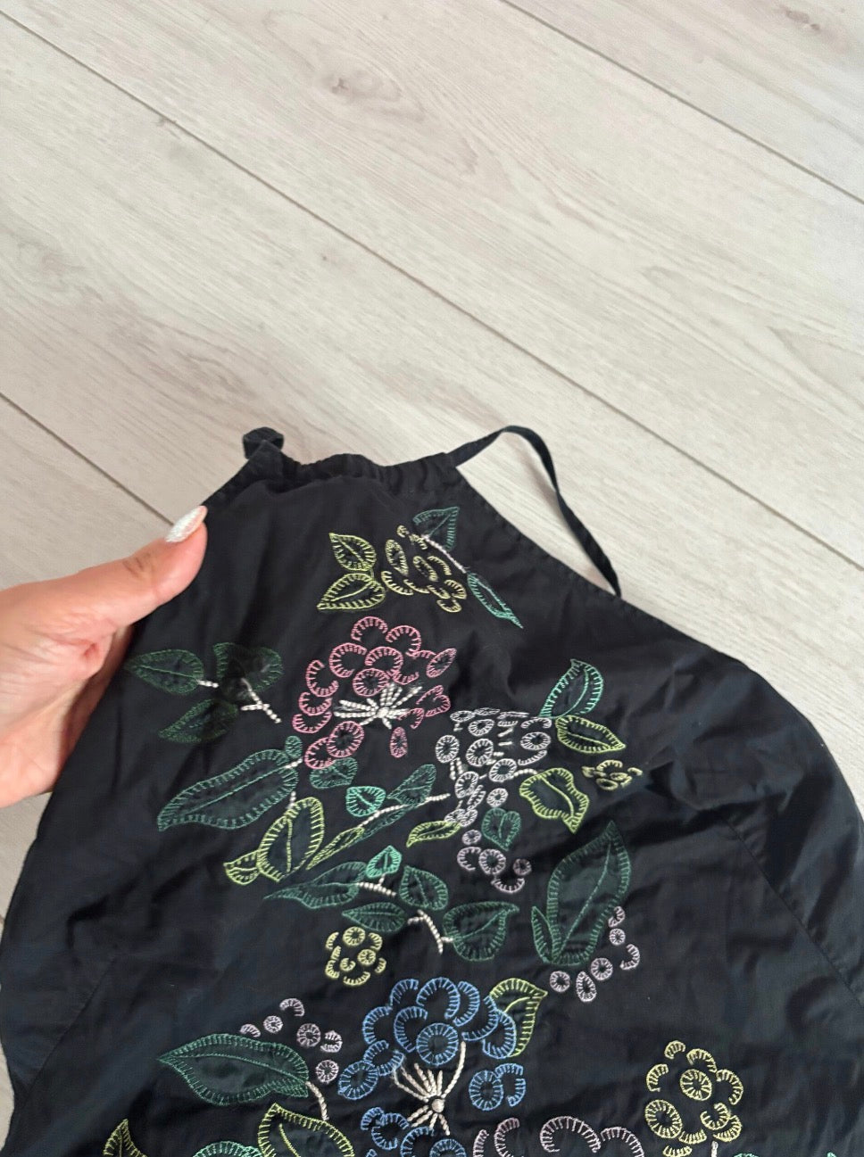 French Connection Vintage Embroidered Top Blouse Size 14 — 14