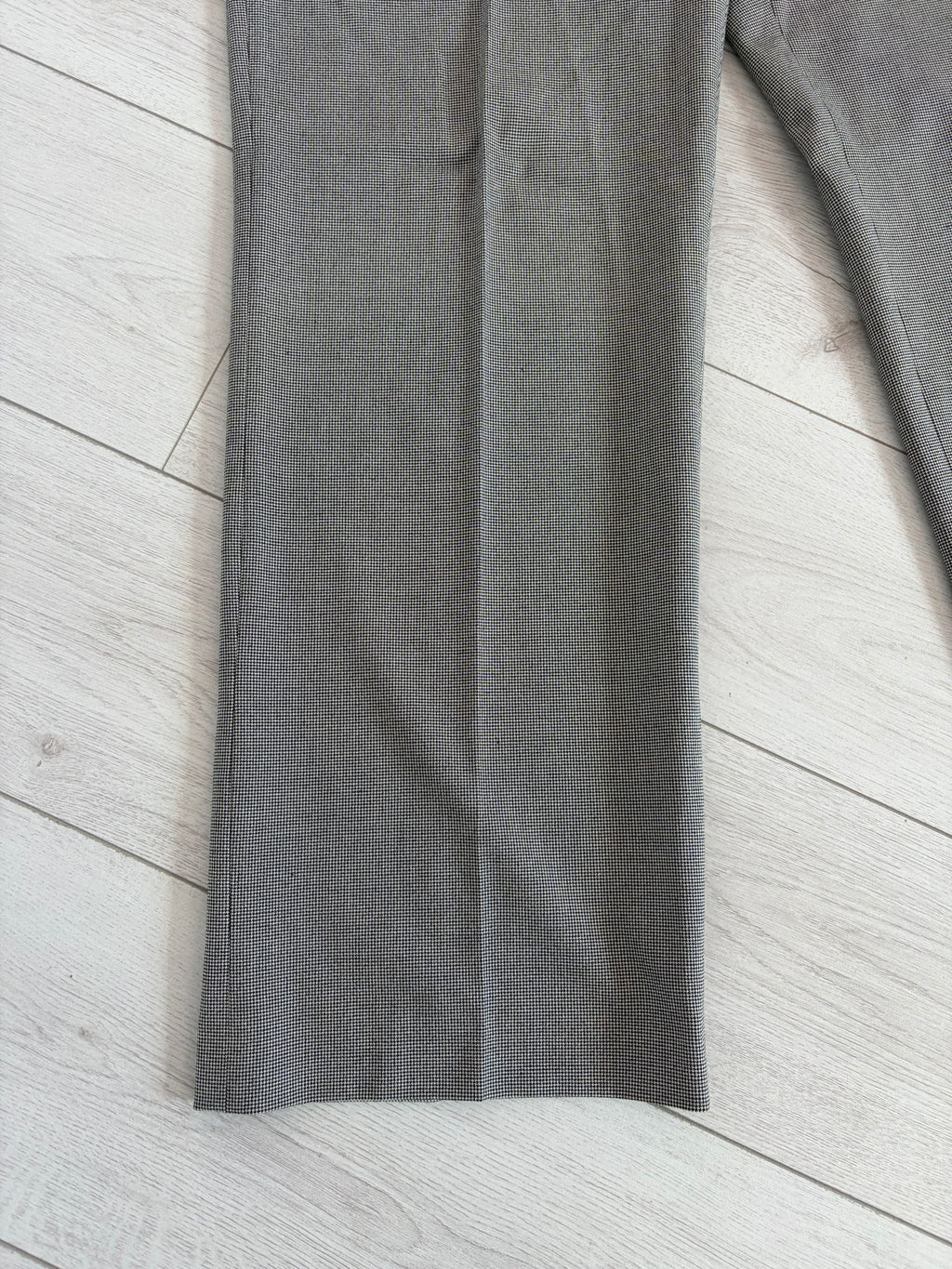 Debenhams J. Taylor Patterned Tailored Suit Style Trousers Black