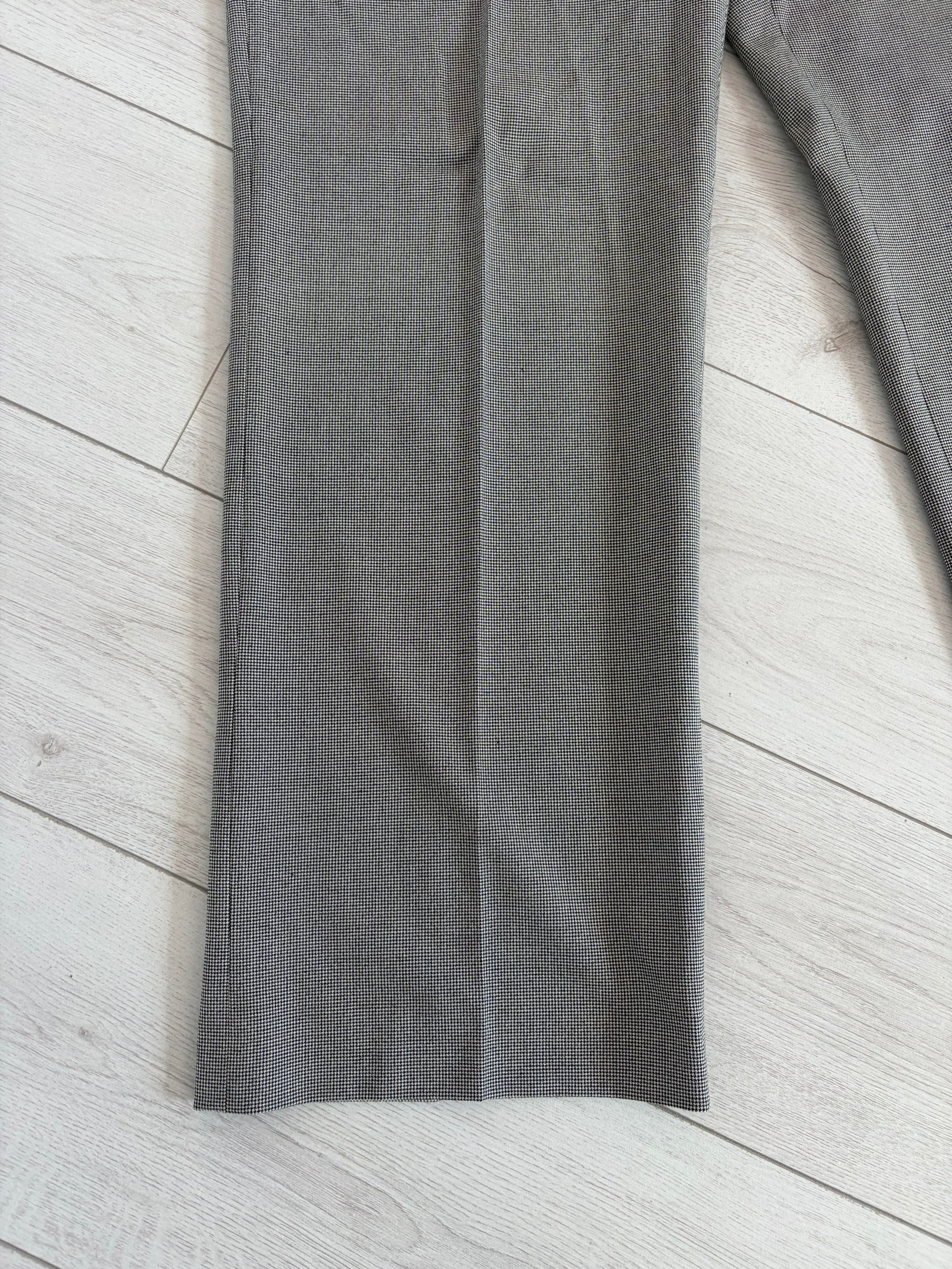 Debenhams J. Taylor Patterned Tailored Suit Style Trousers Black