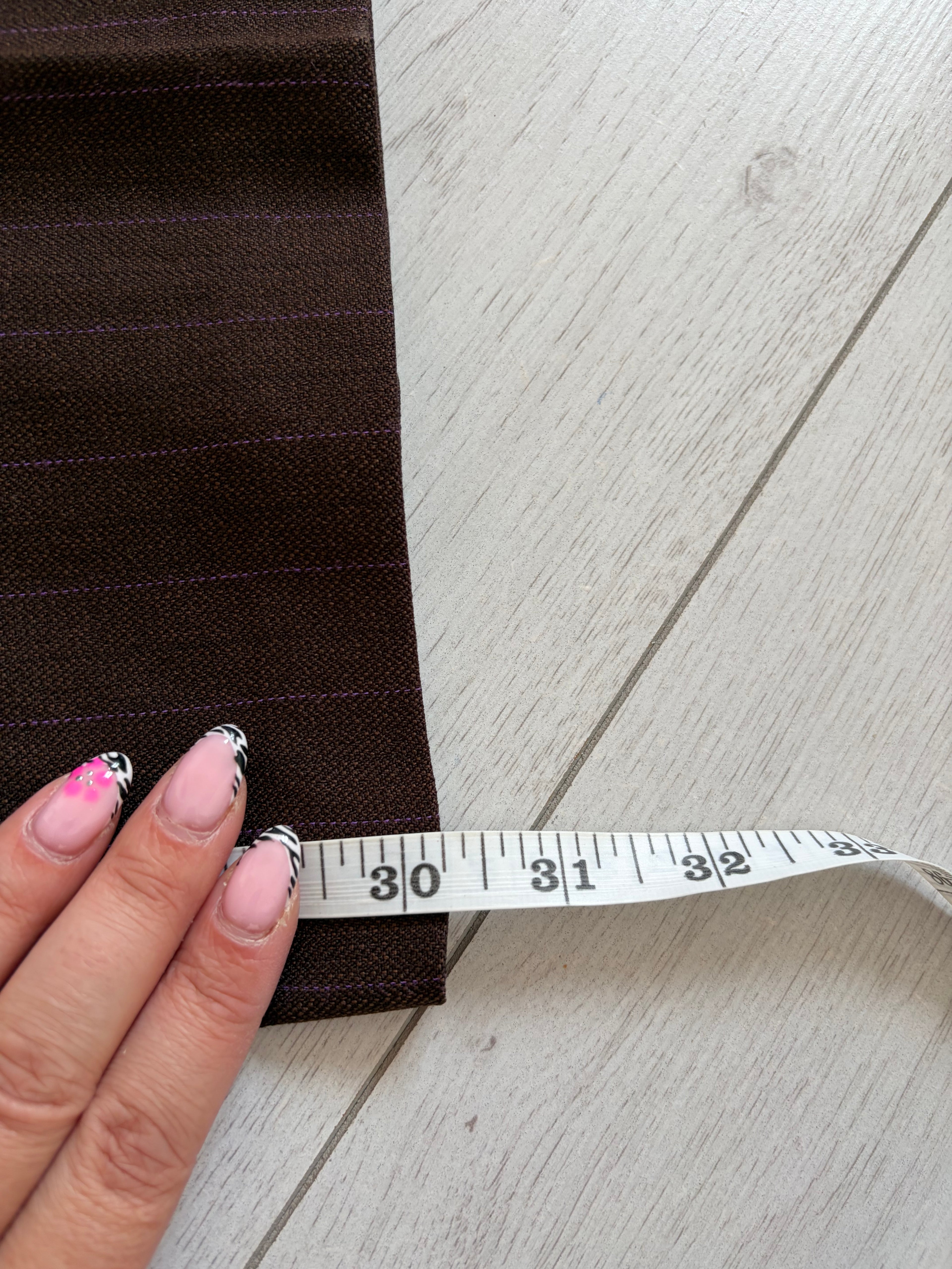 Marks & Spencer Brown Cocoa Straight Leg Tailored Trousers