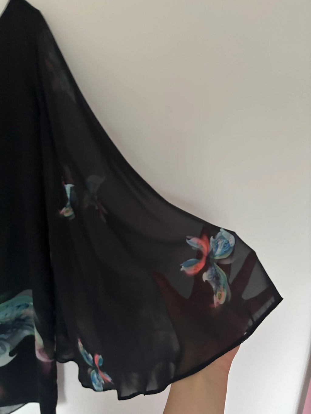 Lovedrobe Faux Wrap Midaxi Dress With Ruffle Hem Size 12